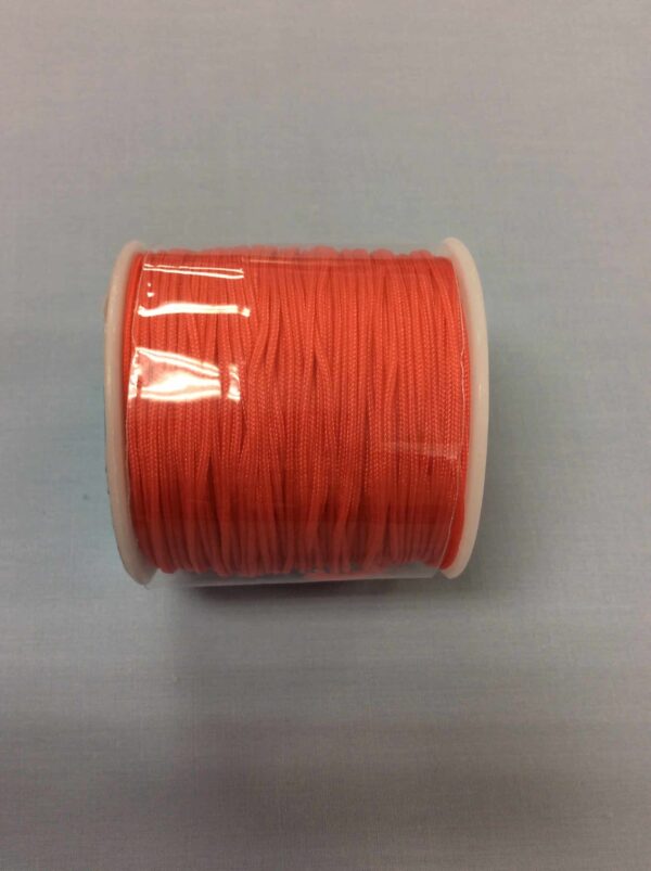 Nylon Cord Salmon  (1.0 mm) (100ft)