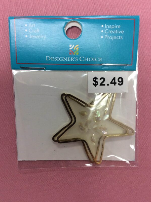 Acrylic Star Pendant\ Mop