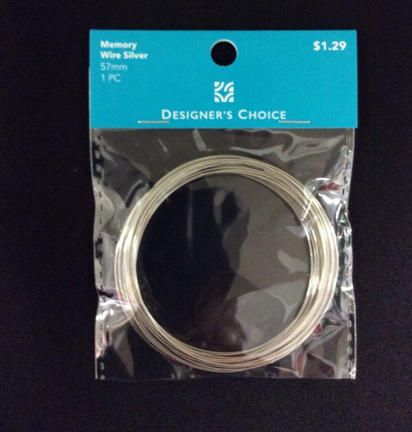 Memory Wire Silver (57 mm)