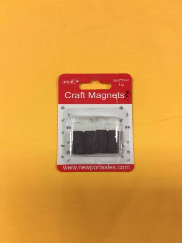 Craft Magnets (iman) 20*10*4mm 8 pcs