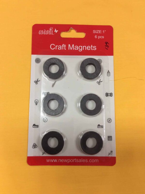 Craft Magnets size 1 (6pcs)