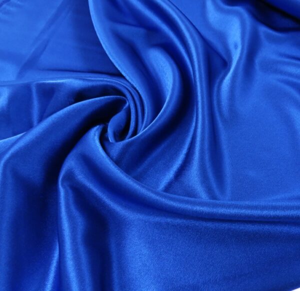 Crepe Back Satin  Azul Royal